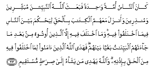 Qur'an 2_213